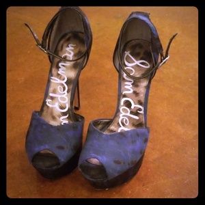 Sam Edelman Satin Platform High Heel